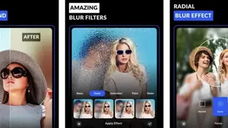 BLUR PHOTO EDITOR screenshot