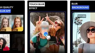 BLUR PHOTO EDITOR screenshot