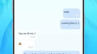 Blurry Chat screenshot