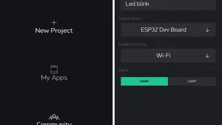 Blynk screenshot