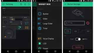 Blynk screenshot