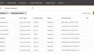 BMC Remedy Asset Management screenshot