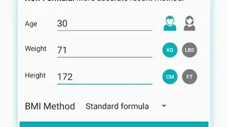 BMI Calculator & Ideal Weight screenshot