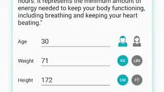 BMI Calculator & Ideal Weight screenshot