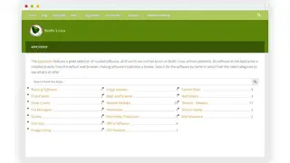 Bodhi Linux screenshot