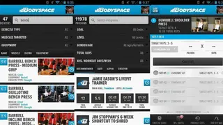 BodySpace screenshot
