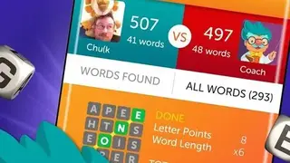 Boggle screenshot