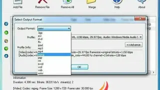 Boilsoft Video Joiner screenshot