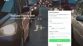 BOLT Fleet Management screenshot