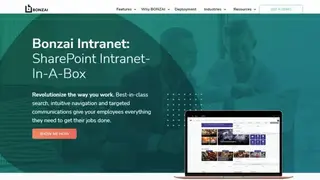 Bonzai Intranet screenshot