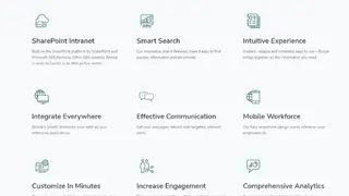 Bonzai Intranet screenshot