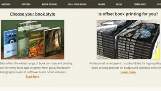 BookBaby screenshot