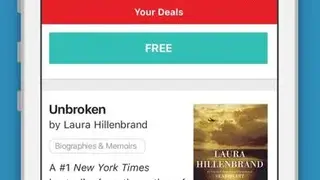 Bookbub screenshot