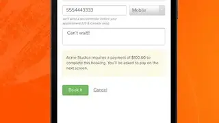 BookedIN screenshot