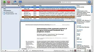 Bookends screenshot