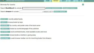 BookMooch screenshot
