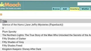 BookMooch screenshot