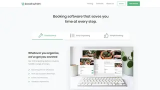 Bookwhen screenshot