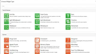 BookWidgets screenshot