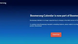 Boomerang Calendar screenshot