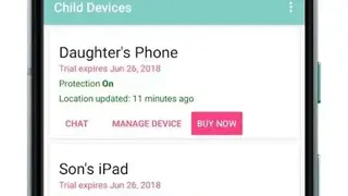 Boomerang Parental Control screenshot