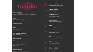Bootleggers ROM screenshot