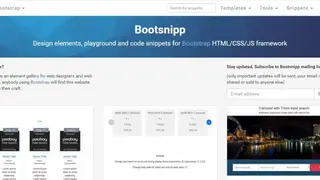 Bootsnipp screenshot