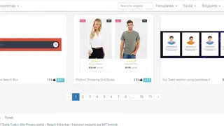 Bootsnipp screenshot