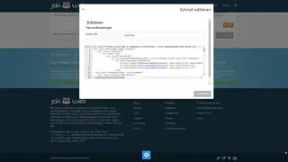 Bootstrap CMS screenshot