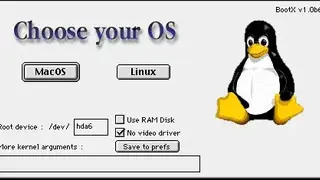 BootX screenshot