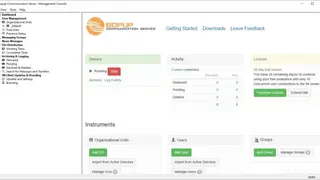Bopup Communication Server screenshot