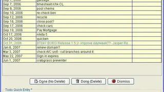 BORG Calendar screenshot