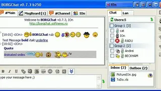 BORGChat screenshot