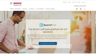 Bosch IoT Suite screenshot