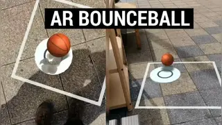 Bouncing Ball AR screenshot