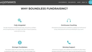 Boundless Fundraising screenshot