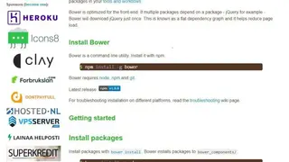 Bower screenshot