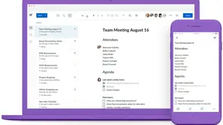 Box Notes screenshot
