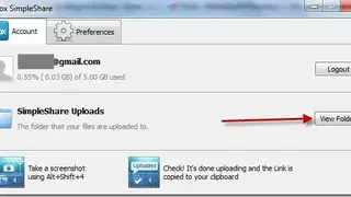 Box SimpleShare screenshot