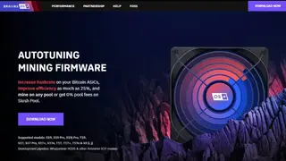 Braiins OS+ screenshot
