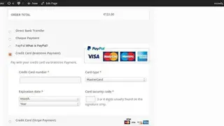 Braintree Payments screenshot