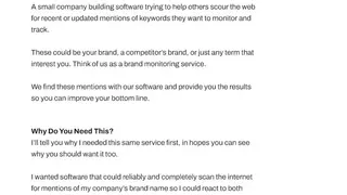 BrandChirps screenshot