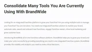 BrandWide screenshot