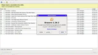 Brasero screenshot