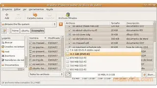 Brasero screenshot