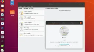 Brasero screenshot
