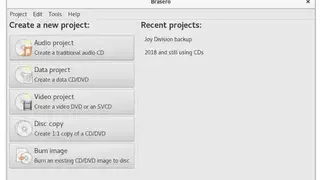 Brasero screenshot