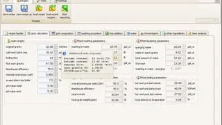 Brew Recipe Developer screenshot