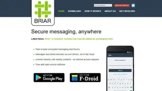 Briar screenshot