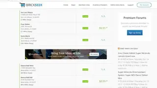 Brickseek screenshot